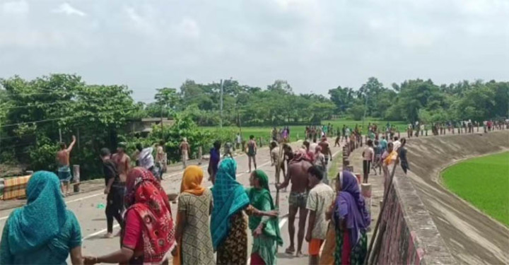 সুনামগঞ্জের দোয়ারাবাজারে দু’পক্ষের সংঘর্ষ, আহত ২২