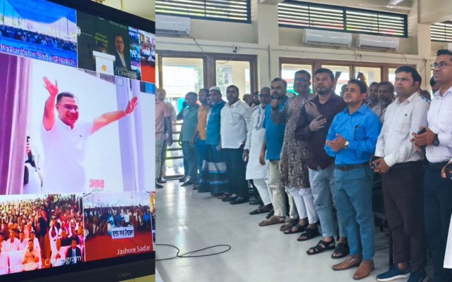 ভিডিও কনফারেন্সে গোয়াইনঘাটে ‘কৃষক কার্ড’ বিতরণ করলেন প্রধানমন্ত্রী