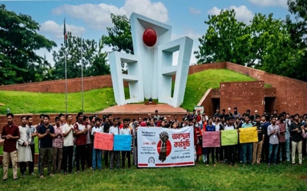 সিলেট ইঞ্জিনিয়ারিং কলেজ : ১২তম দিনে দাবিতে অনড় শিক্ষার্থীরা