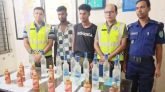 কমলগঞ্জে ভারতীয় মদসহ দুই যুবক আটক