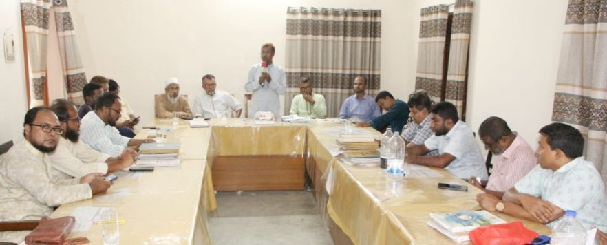 গোলাপগঞ্জে গ্রেফতারকৃত শিক্ষকের মুক্তি দাবি ও কর্মসূচি ঘোষণা
