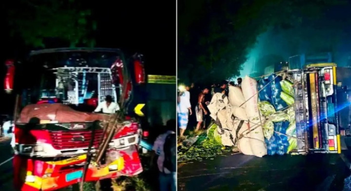 কক্সবাজারে বাস-ট্রাকের সংঘর্ষে নিহত ২