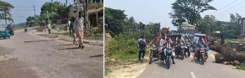 সিলেট-গোবিন্দগঞ্জ সড়কে কাজে ধীরগতি, দুর্ভোগে ৫০ লাখ মানুষ