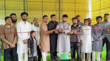 দক্ষিণ সুরমায় ‘স্ট্রাইক হাউজ ইনডোর ফুটবল মাঠ’-এর উদ্বোধন