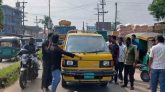 গোলাপগঞ্জে ট্রাক শ্রমিকদের অনির্দিষ্টকালের কর্মবিরতি
