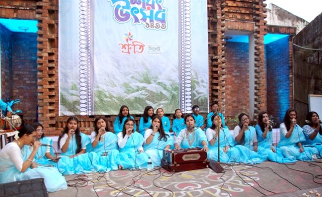 সিলেটে শ্রুতির বর্ণাঢ্য শরৎ উৎসব অনুষ্ঠিত