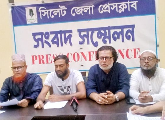 ফেঞ্চুগঞ্জে আদালতের স্থিতিতাদেশ ভেঙে বাড়ি দখলের চেষ্টা ও হামলার অভিযোগ