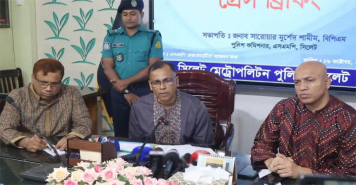 সিলেটে কিশোর গ্যাংবিরোধী অভিযান,আটক তিন শতাধিক