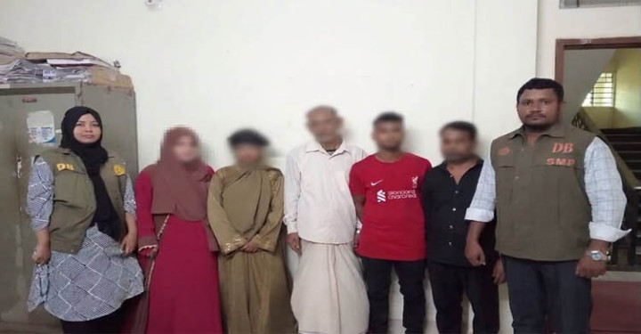 সিলেটে আবাসিক হোটেল থেকে ৫ নারী-পুরুষ আটক